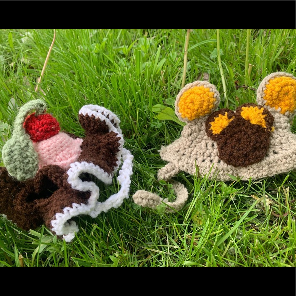 Crochet Cat Hats!
